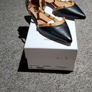 Halogen Lea studded flats